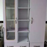 کمد چندکاره ام دی اف (کتابخانه - کمد لباس- عروسک)