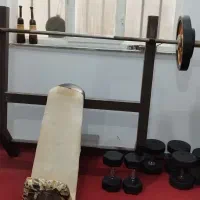 میز پرس سینه و بالا سینه باشگاهی.چرخونک(مسگری)