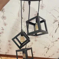 لوستر مشکی|لوستر و چراغ آویز|بروجرد, |دیوار