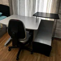 تخت و دوشک خوشخواب و کمد و میز و کتابخانه|تخت و سرویس خواب|تهران, خزانه|دیوار