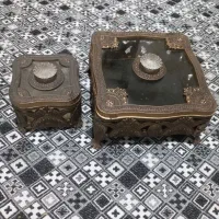 دوعدشکلات خوری ویک عددگلدان سرامیکی|صنایع دستی و سایر لوازم تزئینی|رشت, یخسازی|دیوار