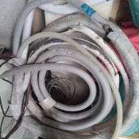لوله مسی ۵متری همراه با دو عدد پایه نگهدارنده