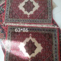 دو عدد فرش نیم ذرع  و دو جفت پشتی|فرش|همدان, |دیوار