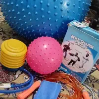 توپ، کش، تلمبه ،طناب اروبیک و پیلاتس|تجهیزات ورزشی|اردبیل, |دیوار