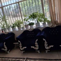 مبل ۹ نفره تمیز و سالم|مبلمان خانگی و میز عسلی|ری, حمزه‌آباد|دیوار