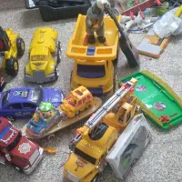 کلی اسباب بازی تمیز و سالم