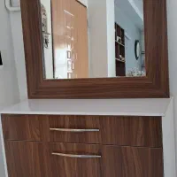 فروش جاکفشی MDF هایگلس با آینه توافقی