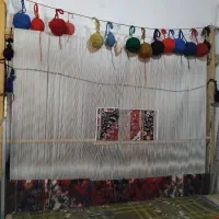 یک عدد فرش6متری نیمه کاره مهربان نقشه  مصالح هریس