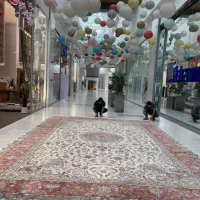 فرش دستباف ۶ در ۴ گل ابریشم علیا ۴۵ رج اعلا۲۴ متری|فرش|تهران, نجات اللهی|دیوار