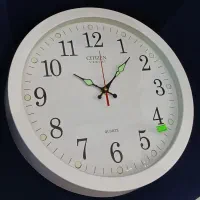 ساعت دیواری سیتیزن شب نما بی صدا