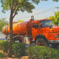 تخلیه چاه فاضلاب/لایروبی/حفرچاه/ارزان*24س