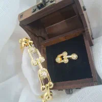 ست دستبند و انگشتر تیفاتی