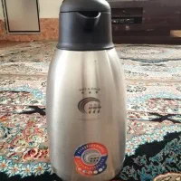 فلاکس ۱/۵لیتری تمام استیل در حد نو|قوری، کتری، قهوهساز دستی|ارومیه, |دیوار