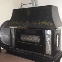 یخچال دوقولو و ال ای دی بخاری شومینه|یخچال و فریزر|مهاباد (آذربایجان غربی), |دیوار