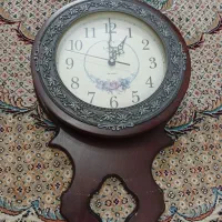 ساعت دیواری چوب