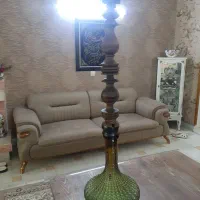 قلیان برنجی و چوبی|کلکسیون و سرگرمی|قم, نخودی|دیوار