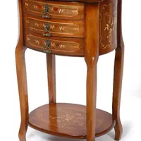 میز تلفن سه کشو تمام معرق پلیشی|میز تلفن|تهران, شهید رجایی|دیوار