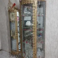 بوفه ساعت ومیزتلویزیون برنز|بوفه، ویترین، کنسول|کرج, اخترآباد|دیوار