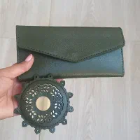 کیف پول چرم طبیعی و آینه چرمی|کیف، کفش، کمربند|کرج, گوهردشت|دیوار