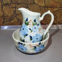 میوه خوری گل برجسته،قهوه ساز مولینکس،پارچ و کاسه|ظروف سرو و پذیرایی|آذرشهر, |دیوار