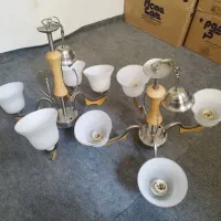 لوستر4شاخه دوتاش باهم یک میلیون