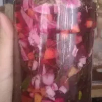 بادمجان شور شکم پر