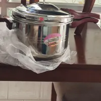 زودپز سه کاره دیسینی و اجاق گاز بزرگ نو نو