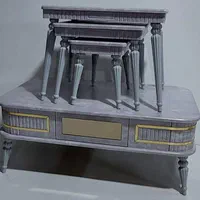 جلو مبلی عسلی جلومبلی مدل ماهور بقل گرد|مبلمان خانگی و میز عسلی|چهاردانگه (تهران), |دیوار