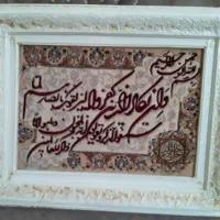 تابلو فرش دستباف گل برجسته ۴ میلون و پانصد هزار