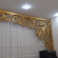 قاب پرده چوبی منبت کاری اندازه ۲۷۰ چوب اصل|پرده، رانر، رومیزی|نظرآباد, نظرآباد|دیوار