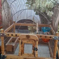 قفس دستبافت عتیقه مس وار