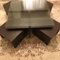 میز جلو مبل با ۴ میز عسلی چرخدار