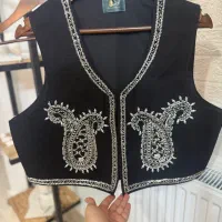 جلیقه/ وست های تماما کار دست با دوخت محکم و مخفی|لباس|خمین, |دیوار