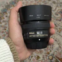 لنز نیکون ۵۰ mm تمیز