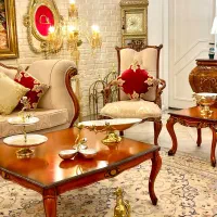 مبلمان و نهار خوری مبل استیل سلطنتی چپندر ( نو|مبلمان خانگی و میز عسلی|تهران, اقدسیه|دیوار