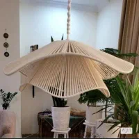 لووستر مکرومه|لوستر و چراغ آویز|مشهد, موسوی قوچانی|دیوار