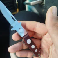 چاقو اصل تزیین شده با سنگ مرمر