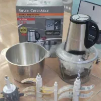 خردکن دو کاسه سیلورکرست حک شده اتو همزن سرخ کن