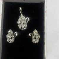 نیم ست نقره