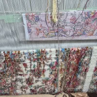 نمایشگاه نخ و مرینوس مصالح فرش 30و 40رج|فرش|ارومیه, |دیوار