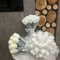 دسته گل لاله مصنوعی