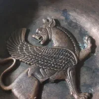 مجسمه سنگی|مجسمه، تندیس، ماکت|ری, فیروزآبادی|دیوار