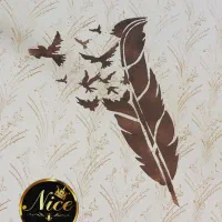 نقاشی ساختمان وطرح کاغذدیواری با رنگ متری ۱۰ هزار