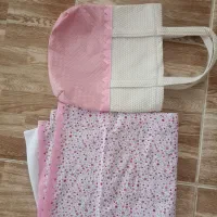 کیف و سجاده وچادر گل دار برای سنین 9ساله تا13ساله