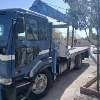 جرثقیل ۱۰ تن و کفی ودکل بلند