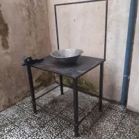 میزکار همراه با گیره متوسط صنعت