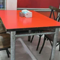 میز وصندلی فست فودی وفلافلی