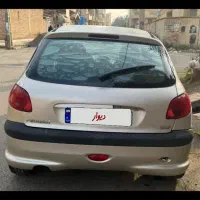 206 تیپ 2 رنگ پژ تمام رنگ از کارتکس هم گذاشتم|خودرو سواری و وانت|پارس‌آباد, |دیوار