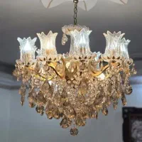 لوستر کلبه نور صدرا|لوستر و چراغ آویز|شیراز, شهرک گلستان|دیوار