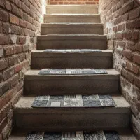 گلیم جدید راه پله رنگ ثابت|گلیم، جاجیم، گبه|اردبیل, |دیوار